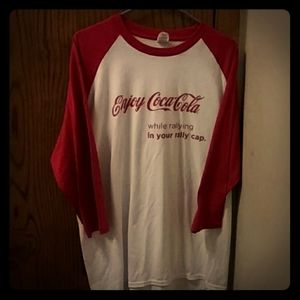 Men's size XL Coca Cola shirt vintage